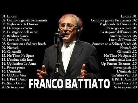 Le Canzoni più belle di Franco Battiato - Franco Battiato Canzoni Famose - Franco Battiato Canzone