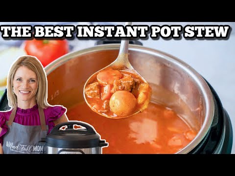 The BEST Instant Pot Beef Stew {Classic Comfort Food Made FAST}