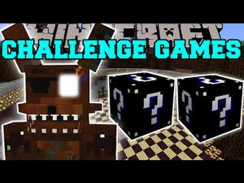 Minecraft: FOXY CHALLENGE GAMES - Black Lucky Bloc