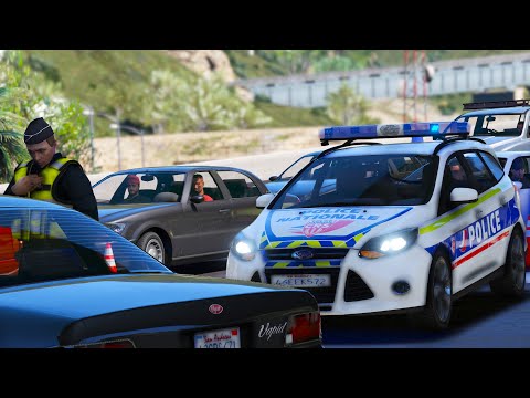 [GTA 5] RETOUR DE VACANCE - LA POLICE SURVEILLE LES ROUTES | LSPDFR #816