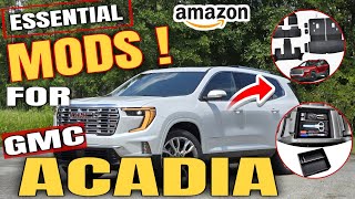 15 Game-Changing GMC Acadia Accessories on Amazon 🔥| Must-Have Upgrades #GMCAcadia