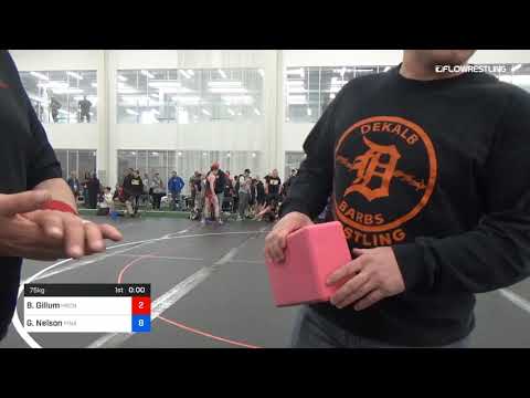 75 Kg Rr Rnd 2 Bradley Gillum Hurricane WC Vs Gavin Nelson PINnacle