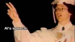 Weird Al Yankovic 1976 high school valedictorian speech clip