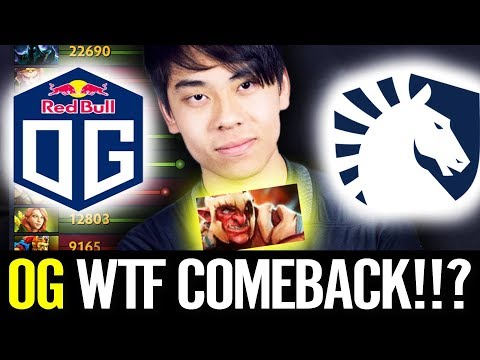 WTF ComeBack!? ANA [Troll Warlord] 100% Carry GOLD  comeBack | OG vs Liquid Dota 2
