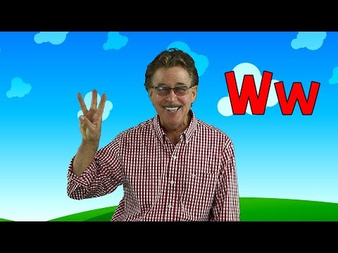 Letter W | Sing and Learn the Letters of the Alphabet | Learn the Letter W | Jack Hartmann