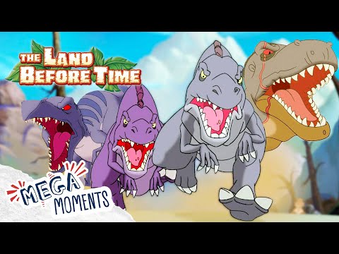 Roarrr-some Sharptooth Special🦖| 200K Subscribers Special | 3 Hour | Land Before Time | Mega Moments