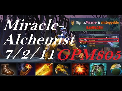 Miracle- tri-offlane Alchemist - Radiance, BKB, then fight! - Nigma vs VP.P Full Game2 - Birmingham