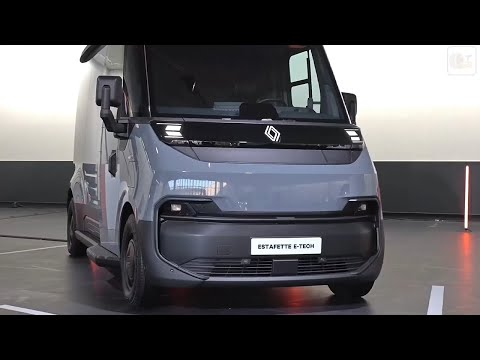 2025 Renault Estafette E-Tech: Retro van with 800-volt power | new details