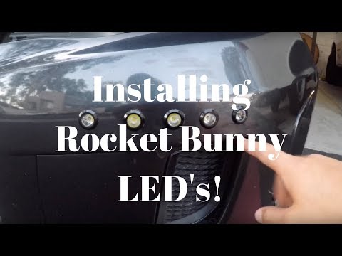 How to install Rocket Bunny LED's on a 2014 Subaru WRX