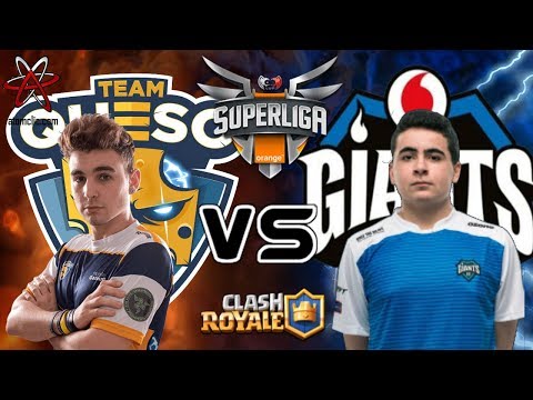 Soking Vs Yeray | Team Queso Vs Vodafone Giants | Gamergy 2018 | Clash Royale 3/7