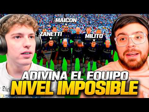 ADIVINA EL EQUIPO NIVEL IMPOSIBLE vs. LA COBRA - ¿QUIEN SABE MAS DE FUTBOL?