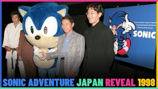 Sonic Adventure Japan Reveal In 1998.