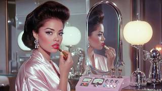 Relaxing Retro Future Jazz for Sleep | Luxury 1950s Sci-Fi Dreamscape