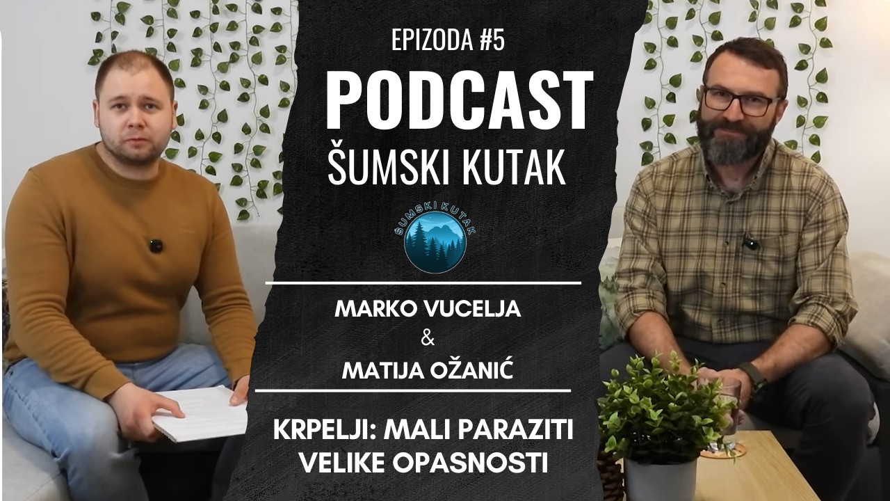 Podcast Šumski kutak------Krpelji: Mali paraziti, velike opasnosti---(Marko Vucelja)