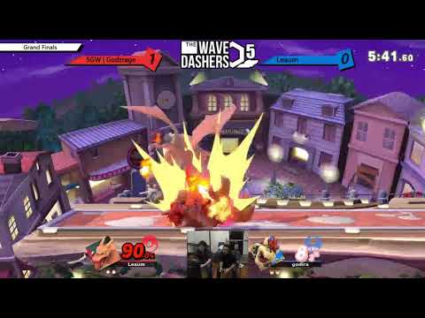 Wavedashers 5 Ultimate Grand Finals - Godzrage (Bowser) vs Leaum (Pokémon Trainer)