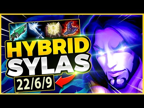 *724 W HEAL* HOW TO PLAY HYBRID SYLAS RIGHT - League of Legends