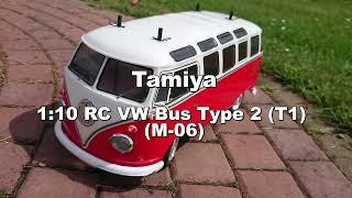 RC VW Bus Type 2 T1 von Tamiya auf Basis des  M 06 Chassis NEU