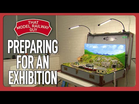 Preparing A Model Railway For An Exhibition! - Gofod Tynn - 009 Layout In A Suitcase
