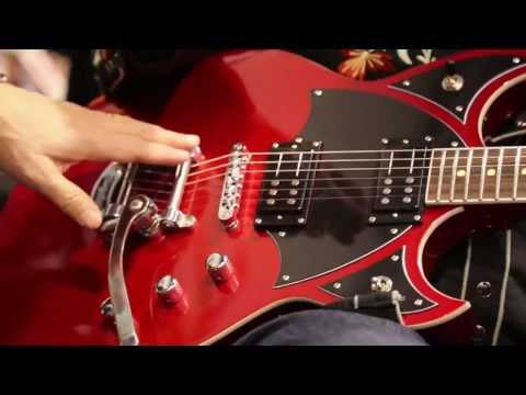 The New Reeves Gabrels Signature Spacehawk from Reverend Guitars  •  NAMM 2014