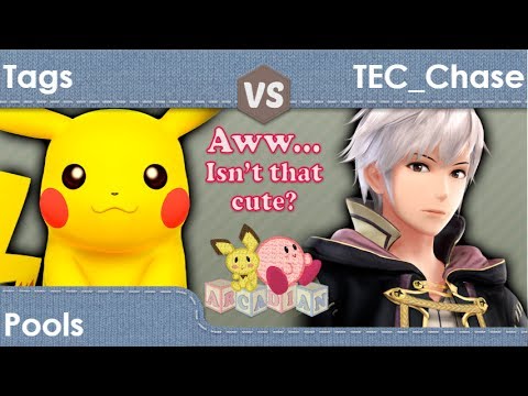 AITC 4 - BTB | Tags (Pikachu) vs TEC_Chase (Robin, Fox) Pools - Smash 4