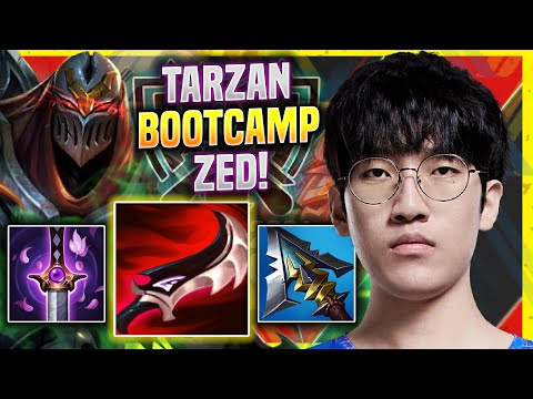 TARZAN CRAZY ZED IN EUW WORLDS BOOTCAMP! - LNG Tarzan Plays Zed JUNGLE vs Shaco!