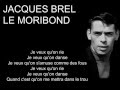 Jacques Brel - Le Moribond (french lyrics)