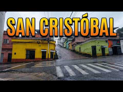 Caminata en la lluvia por San Cristóbal TACHIRA Venezuela 🇻🇪 #walking