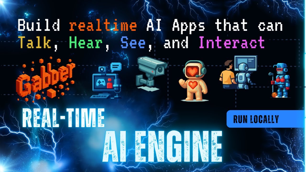 Gabber - Real-time AI Engine for Voice, Text, Video - Run Locally