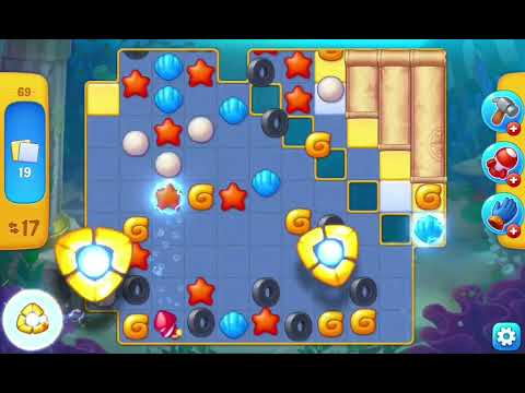 Fishdom Atlantis Cup Stage 69 (v3) (with ingame lightning and bomb boosters) @choraelmin