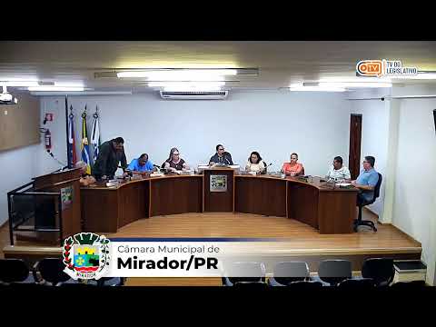 20ª SESSÃO ORDINARIA DA CAMARA MUNICIPAL DE MIRADOR-PR