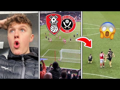 Rotherham Utd vs Sheffield Utd *VLOG* THE MILLERS GET a POINT AGAINST THE BLADES on  DERBY DAY!!!