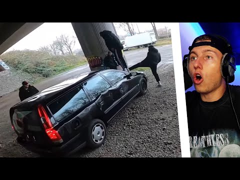 GANG ZERSTÖRT sein AUTO komplett