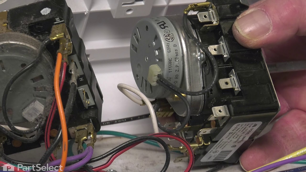Replacing your Maytag Dryer Timer - 120 Volts - 60hz