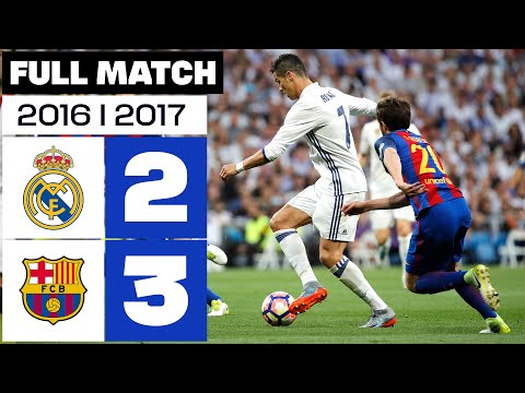 Real Madrid vs FC Barcelona (2-3) Matchday 33 2016/2017 - FULL MATCH