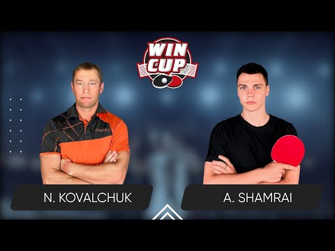 00:15 Nazarii Kovalchuk - Andrii Shamrai West 6 WIN CUP 22.11.2023 | TABLE TENNIS WINCUP