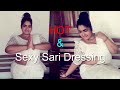 18 Sari Lover Full HD Video Best Sari Draping Video For Fat Ladies Without Blouse And Bra