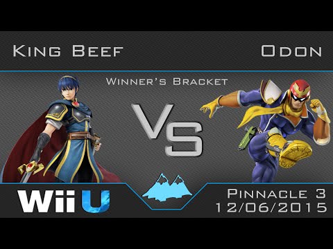 Pinnacle 3 - King Beef(Marth) vs Odon(Falcon) SSB4 Winner's Bracket