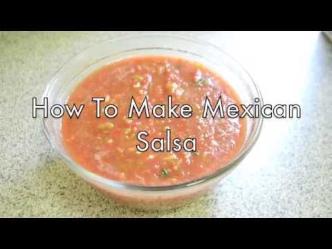 5 Ingredient Mexican Salsa Recipe
