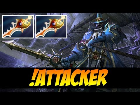 !Attacker Plays KUNKKA WITH 2 DIVINES - Dota 2