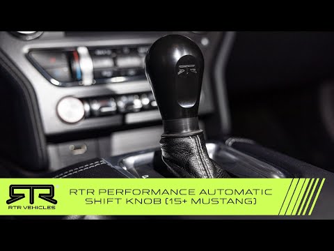 Installing the RTR Performance Automatic Shift Knob (15+ Mustang)