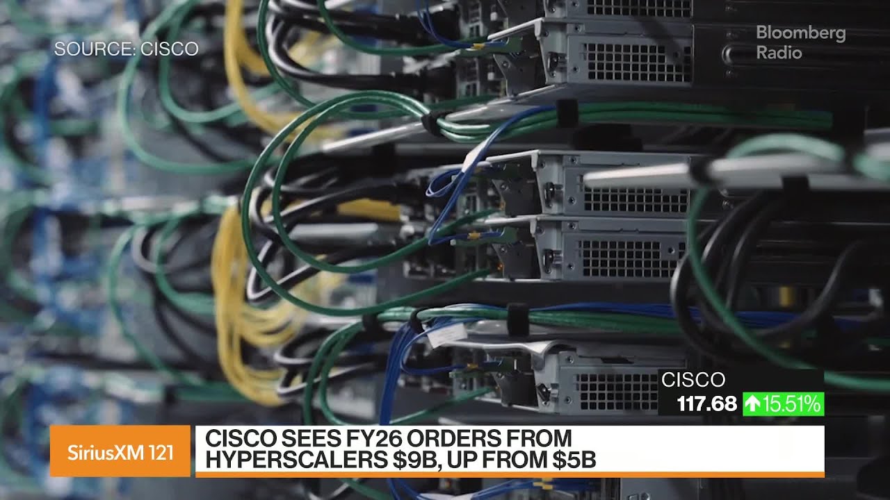 Cisco Soars on Forecast Boost, AI-Focused Job Cuts - Bloomberg Podcast