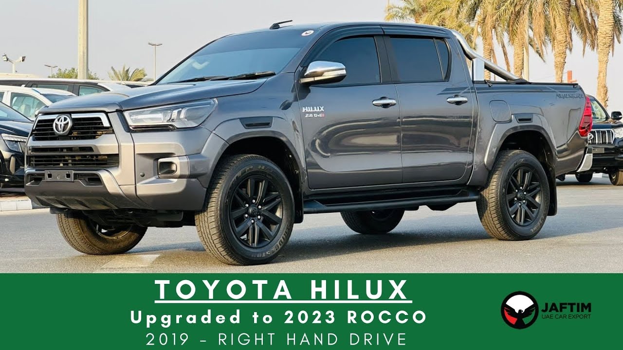 تويوتا هيلوكس 2019 FULL OPTION SPORTS 4x4 DIESEL 2.8L RHD |DIGITAL AC| PUSHS START |ELECTRIC SEATS| video