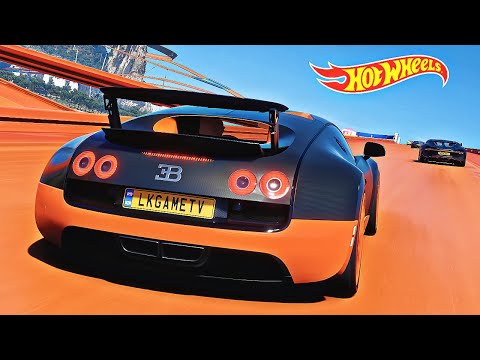 Forza Horizon 5 - Bugatti Veyron Hot Wheels Goliath Race | Gameplay