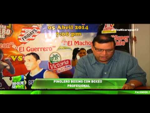 Pinolero Boxing presenta cartelera de boxeo profesional