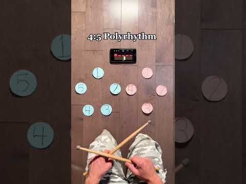 Advanced Drum Challenge || 4:5 Polyrhythm
