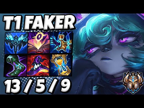 T1 Faker Vex vs Leblanc [ MID ] Ranked Challenger Korea 11.24 ✅