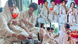 Priyanka Chopra enjoying First Diwali with her daughter Malti Marie Chopra Jonas & Nick in India