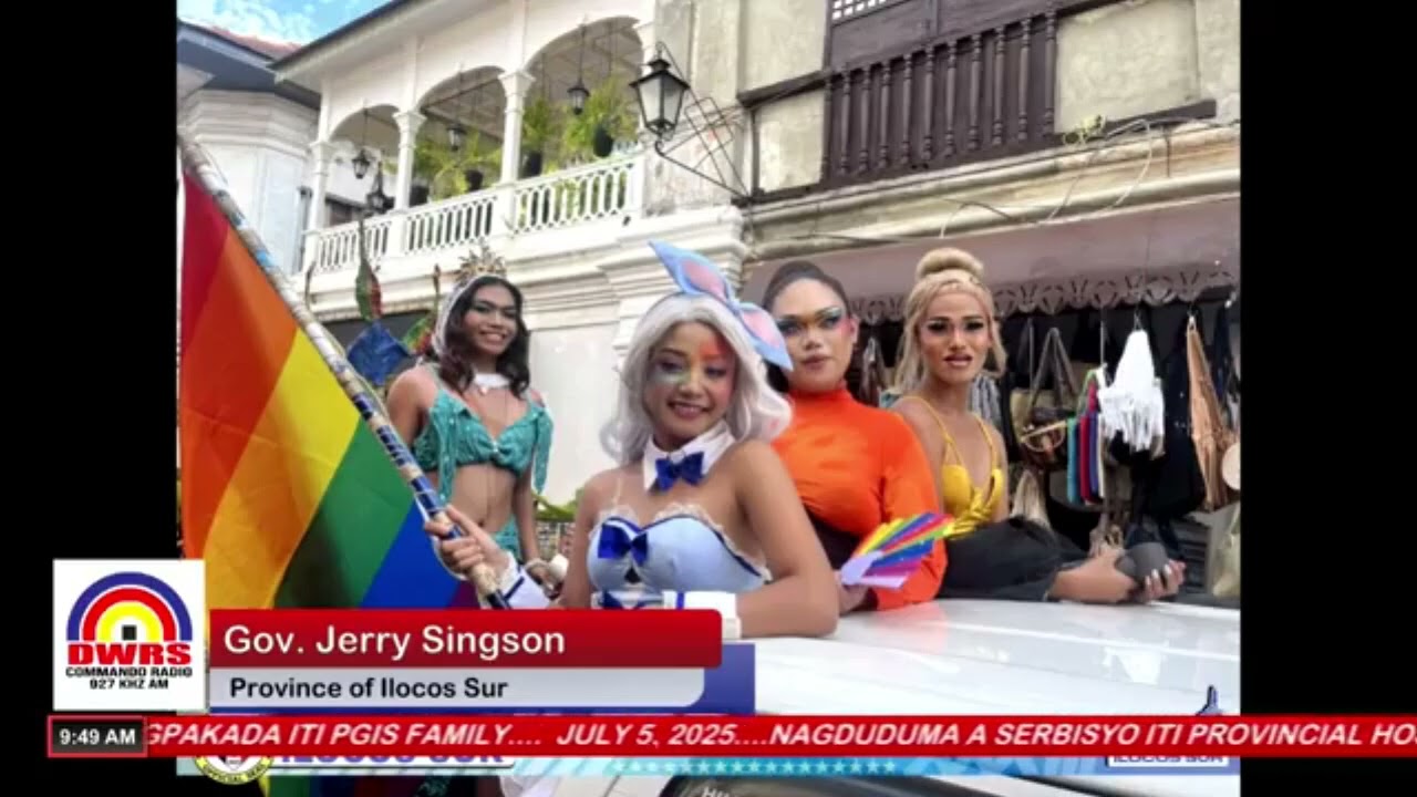 LGBTQIA+ COMMUNITY DINAYAW NI GOVERNOR JERRY SINGSON