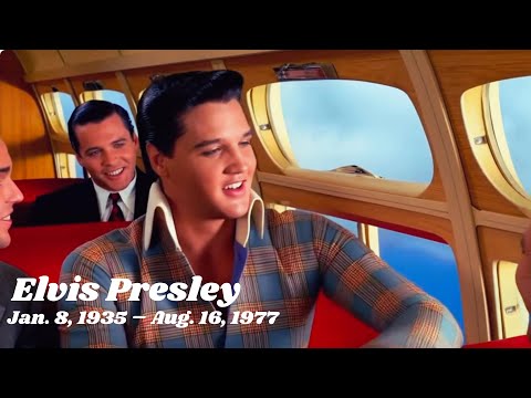 In Memory of Elvis Presley - Our Tribute to The King  (1950s Fan Music Video)