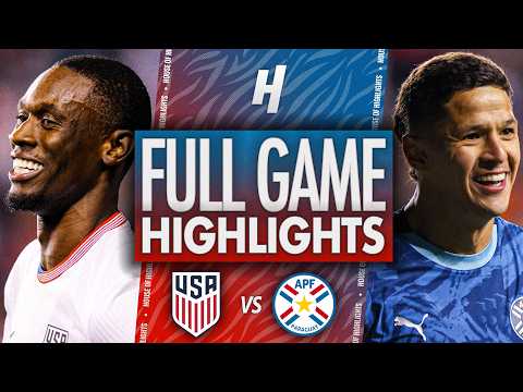 USA vs Paraguay - FULL Match Highlights & Goals | FIFA International Friendly | November 15, 2025
